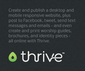 Smarter communication achieves momentum toward your church's purpose. Start at thrive.am.