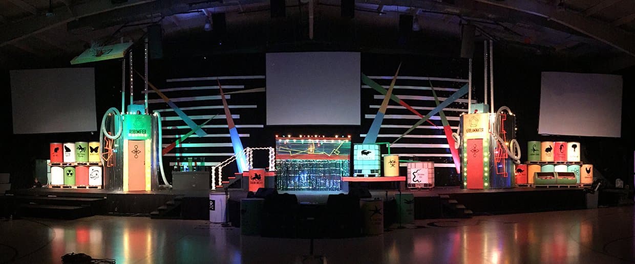 Mad Scientist | Church Stage Design Ideas